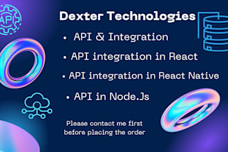 api integrations in react, react native projects