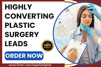 generate plastic surgery cosmetic medical spa skin care chiropractor leads