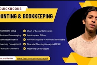 do bookkeeping or data entry in quickbooks