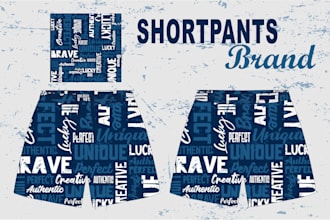 create shorts pattern, shorts liquid, and shorts acid design