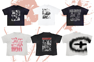 make brutality tshirt design for streetwears