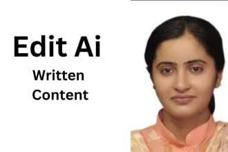 edit and rewrite your ai generated content