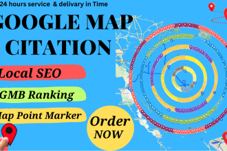 do 5000 google maps citations for gmb ranking and local SEO