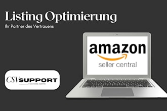 fix and optimized your amazon seller listing