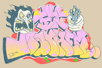 do some great graffiti tags for you