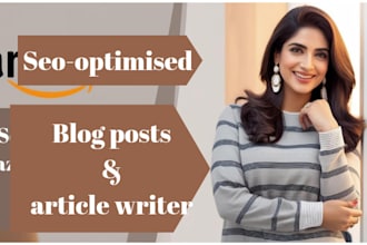 be your professional SEO optimized blog and article writer