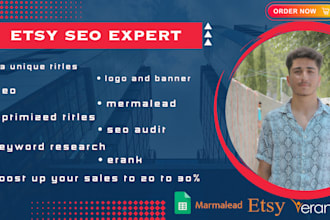 rank etsy listing with etsy seo title and tags