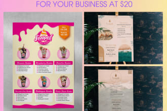 do promotional posters, banners for your event or business