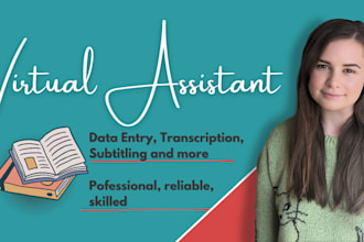 be your administrative virtual assistant