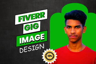 design creative unique clickable stunning fiverr gig image
