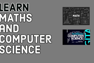 teach you maths and computer science