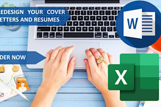 redesign or recreate your resumes and coverletters