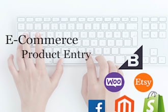 do ecommerce product entry and product listing