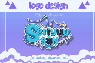 design a logo for vtuber streamer