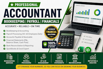 do accounting, bookkeeping, payroll, and financial statements quickbooks