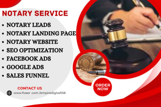 build SEO friendly and responsive lawyer, attorney, law firm and notary website