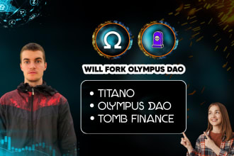 develop olympus dao, tomb, titano, defillama, bridge, ico