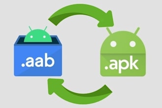 convert your android apk to abb and edit it if need be