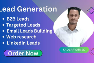 deliver targeted b2b leads and email verification