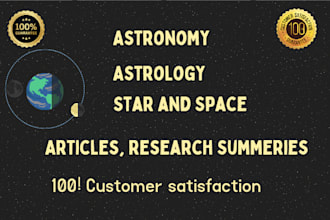 assist you in astronomy astrology articles research summries