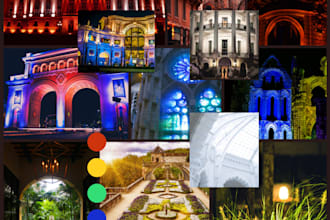 create a mood board for your company