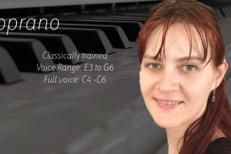 be your soprano singer