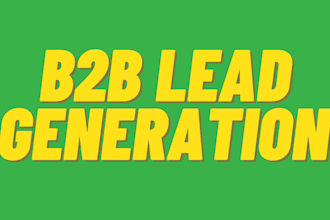 b2b lead generation for any business