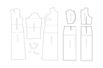 make a digital PDF sewing pattern for your store or business