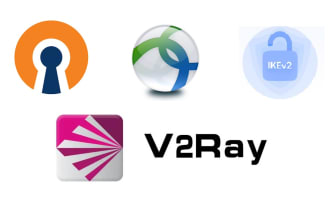 create v2ray, ikev2,openvpn,  wireguared and other VPN solutions  free test