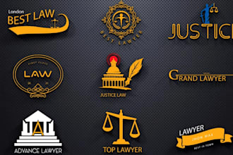 design modern attorney, legal, lawyer,law firm logo for consult