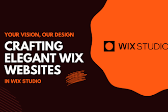create an elegant website in wix studio