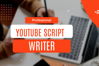 research and write a professional script for your videos