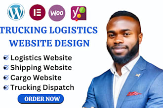 create moving company, logistics, trucking, dispatch, freight, hauling website
