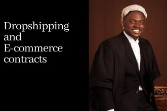 provide legal contracts for your e commerce and dropshipping business