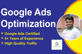 optimize and manage your google ads PPC campaigns