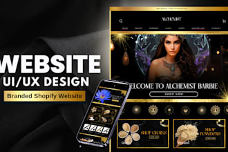 design metaphysical spiritual website astrology shopify website in 24 hours