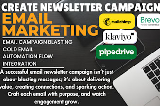 send bulk mailchimp email marketing beehiiv klaviyo drip sendlane activecampaign