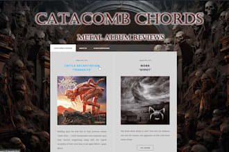 provide a review for your metal album and publish it