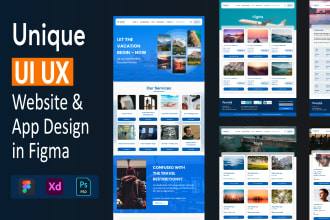 design admin panel UI, web app application, saas UI UX mockup in figma, xd