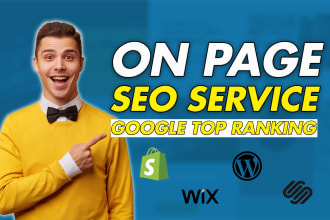 do complete on page SEO optimization service for wordpress website using yoast