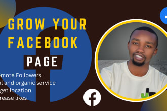 grow your facebook page following fast organically