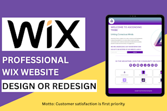 wix studio website, wix website redesign, wix booking site, wix seo
