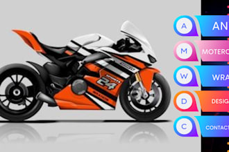 design a professional mx motorcycle or dirt bike wraps