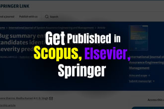 publish research articles in scopus and wos indexed peer reviewed journals