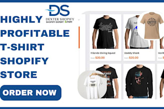 design t shirt shopify custom t shirt printify printful dropshipping store