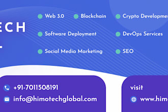 design and develop your website from scratch