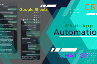 make whatsapp chatbot automation