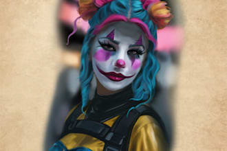 design a color realism tattoo for you