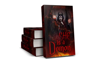 digital and print cover book fantasy, thriller, horror