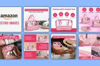 make amazon product listing images, infographic  design